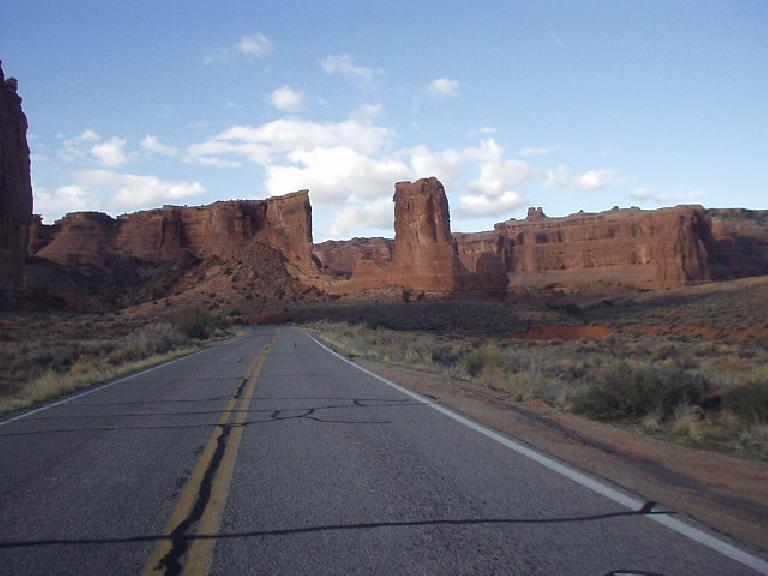 It was a splendid 22 mile drive through Arches back to Moab. It was a splendid 22 mile drive through Arches back to Moab.