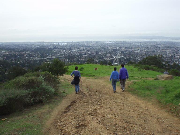 Going back down we were greeted by more spectacular views of the City. Going back down we were greeted by more spectacular views of the City.