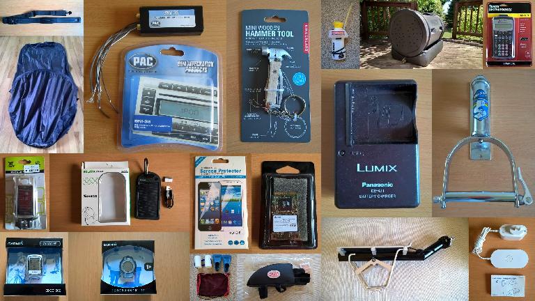 $410 (after listing, final value and shipping fees) worth of items that were sold on eBay and Craiglist. $410 (after listing, final value and shipping fees) worth of items that were sold on eBay and Craiglist.