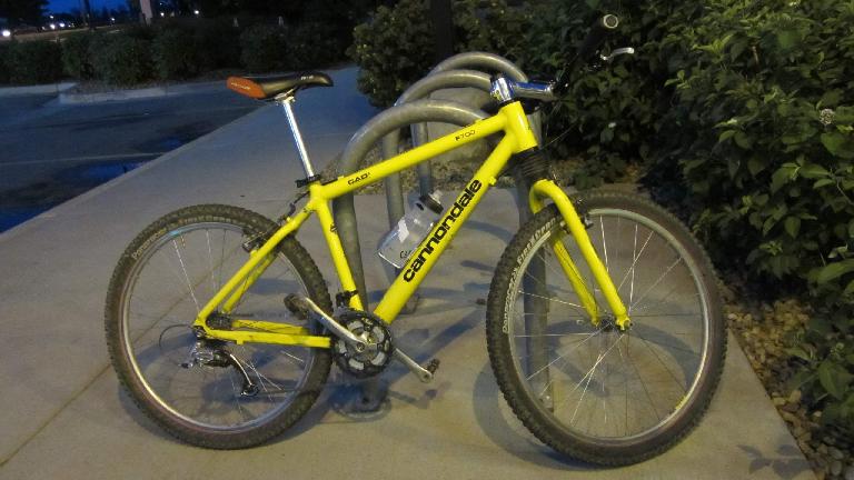All the bridges and roads over the Poudre River were blocked to cars, so I rode my mountain bike. All the bridges and roads over the Poudre River were blocked to cars, so I rode my mountain bike.