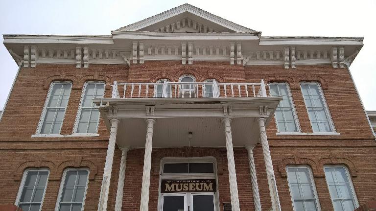 The Custer 1881 Courthouse Museum. 1881 Custer Courthouse Museum