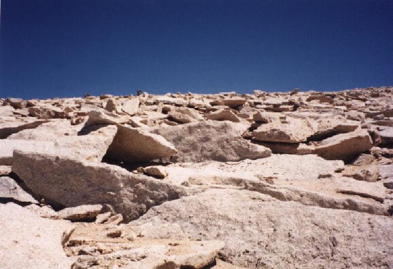 The last mile to the top is almost like bouldering! The last mile to the top is almost like bouldering!