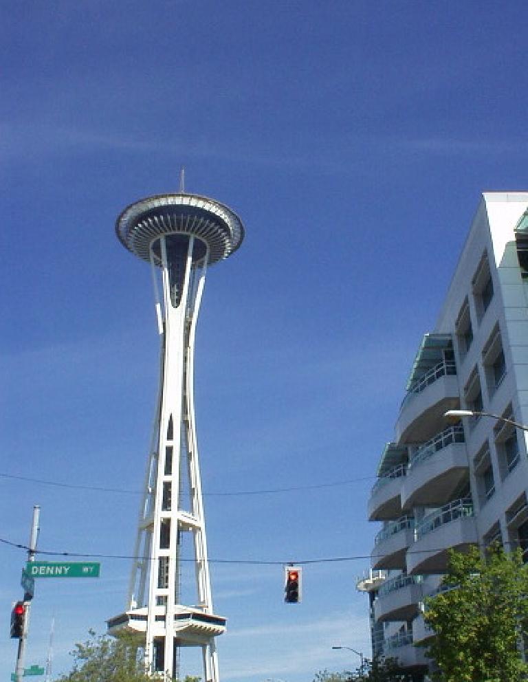 The iconic Space Needle. The iconic Space Needle.