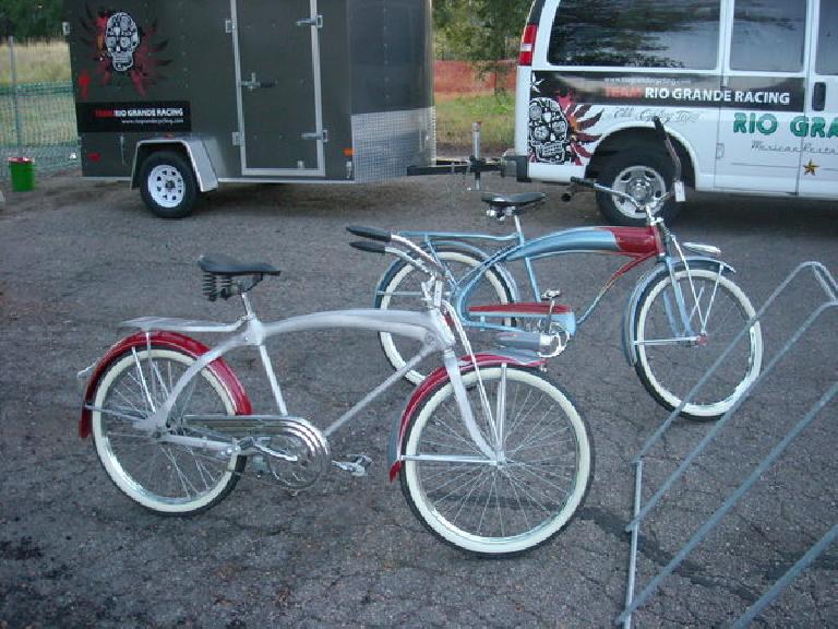 Cruiser bikes. Cruiser bikes.