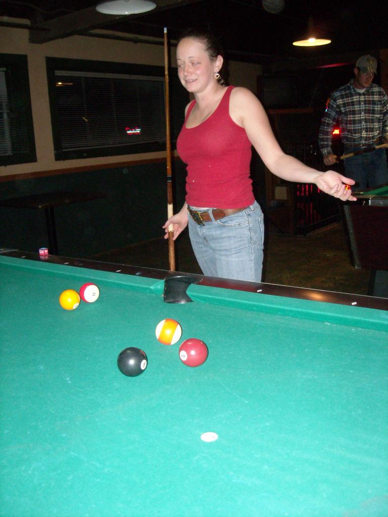 Ryan the pool shark. (October 3, 2009) Ryan the pool shark. (October 3, 2009)