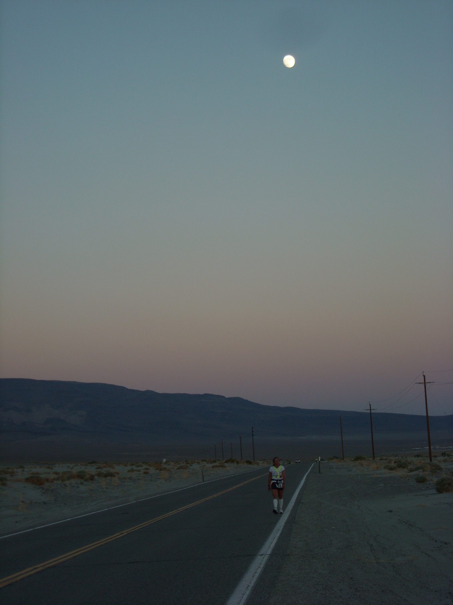 The moon was nearly full while Alene walked to Lone Pine.