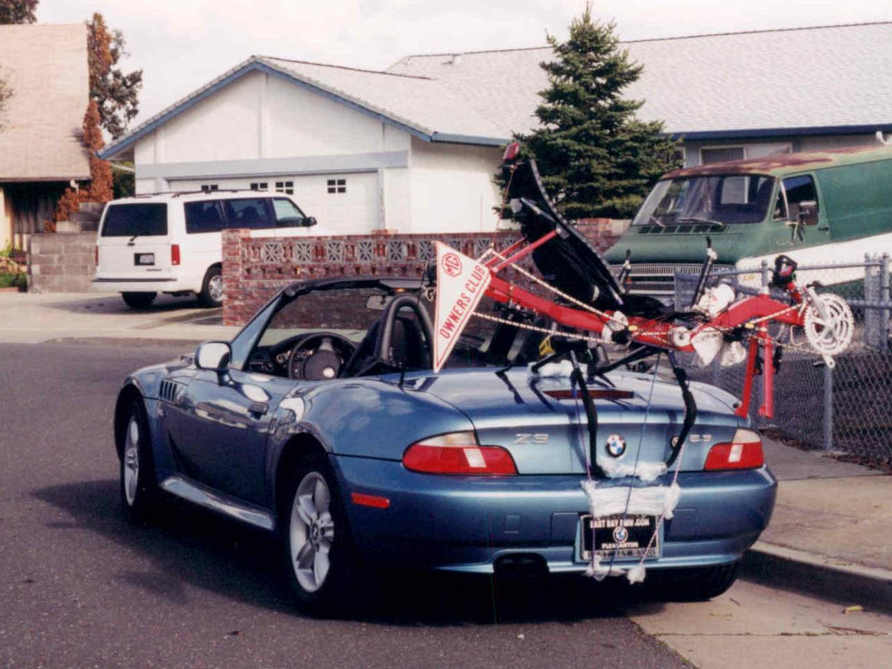 Bmw z3 store bike rack