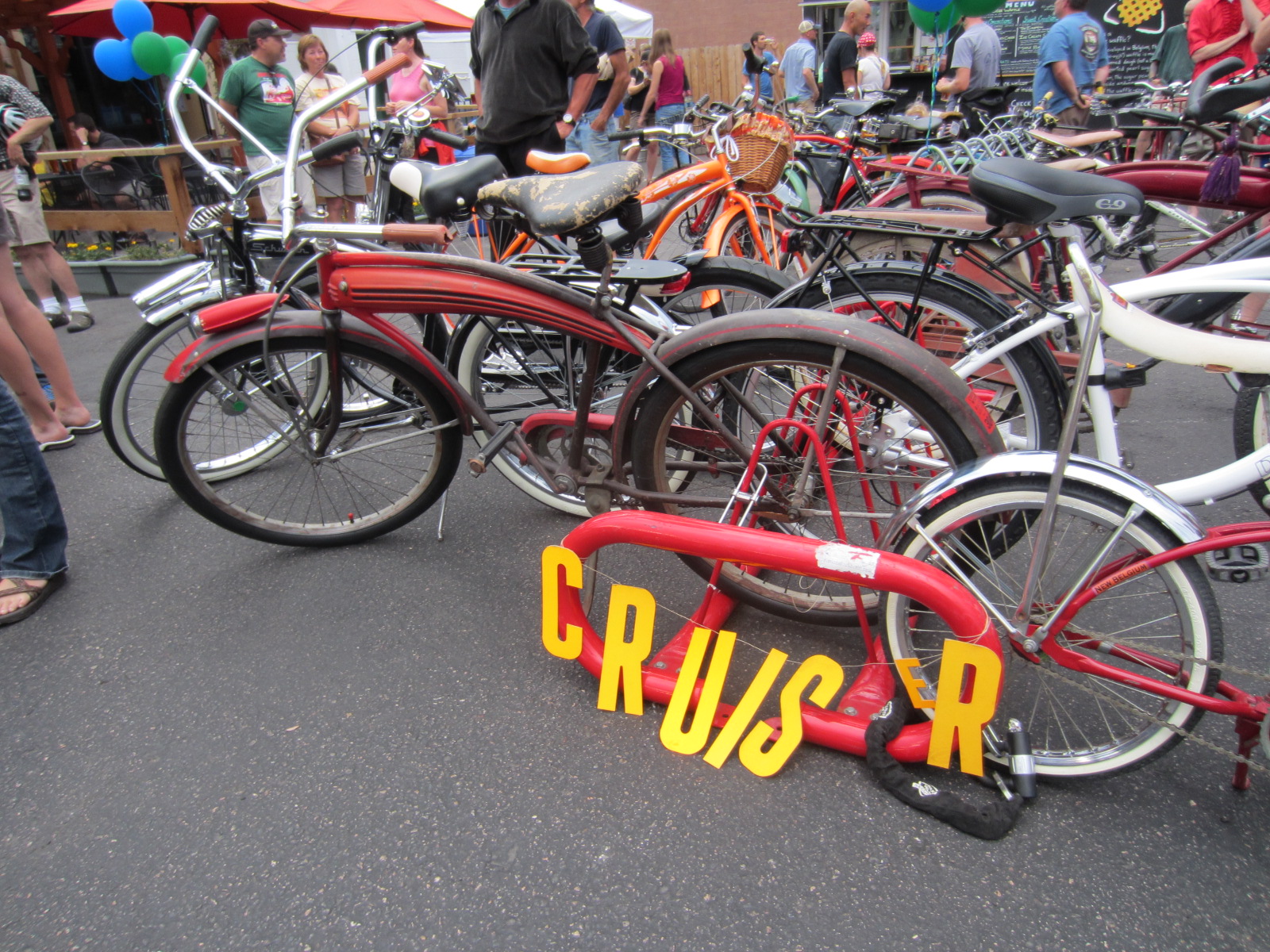 Cruiser with faux gas tank.