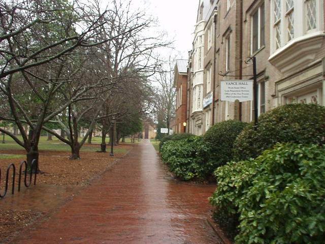 buildings at Duke University