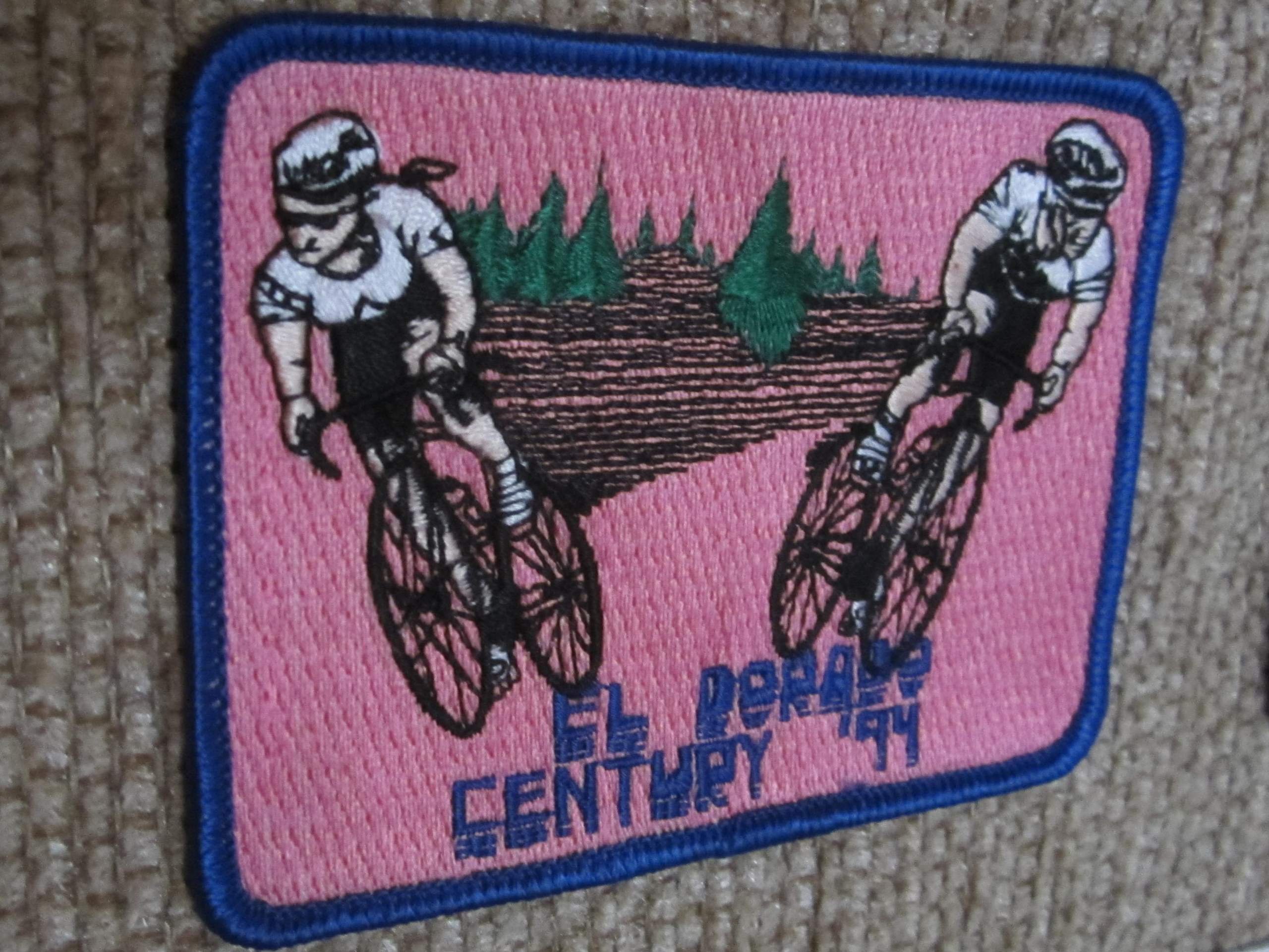 1994 El Dorado Century cycling patch