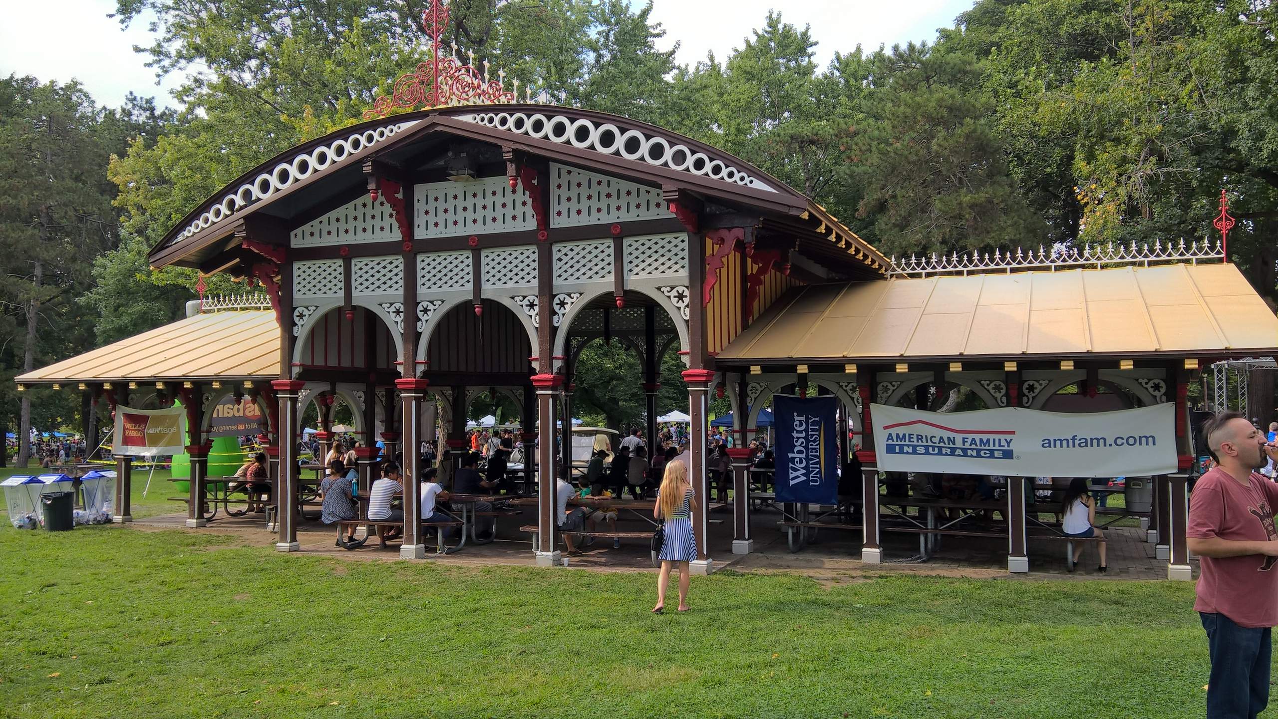 Chinese Pavilion at Tower Grove Park