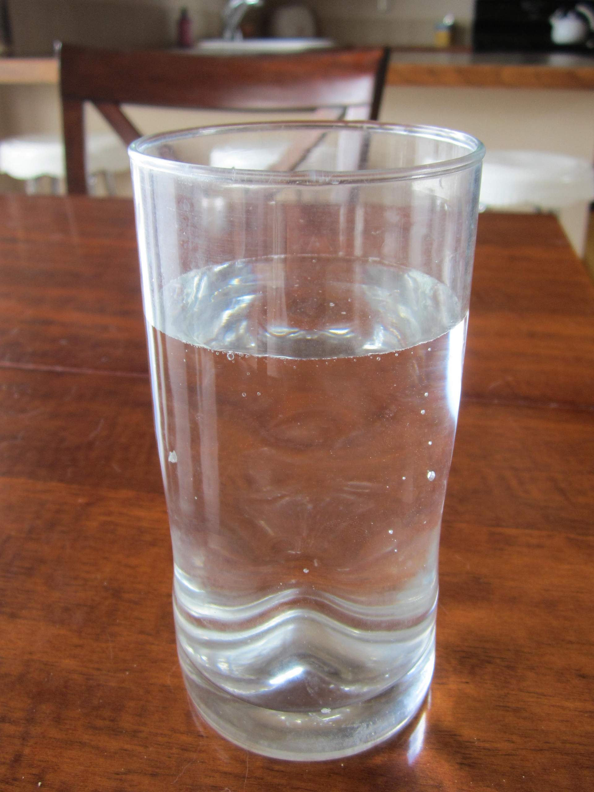 glass of water