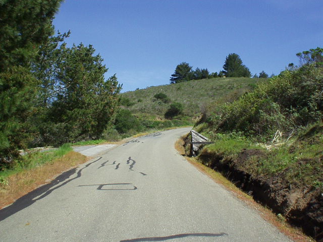 A climb during the Half Moon Bay 100.