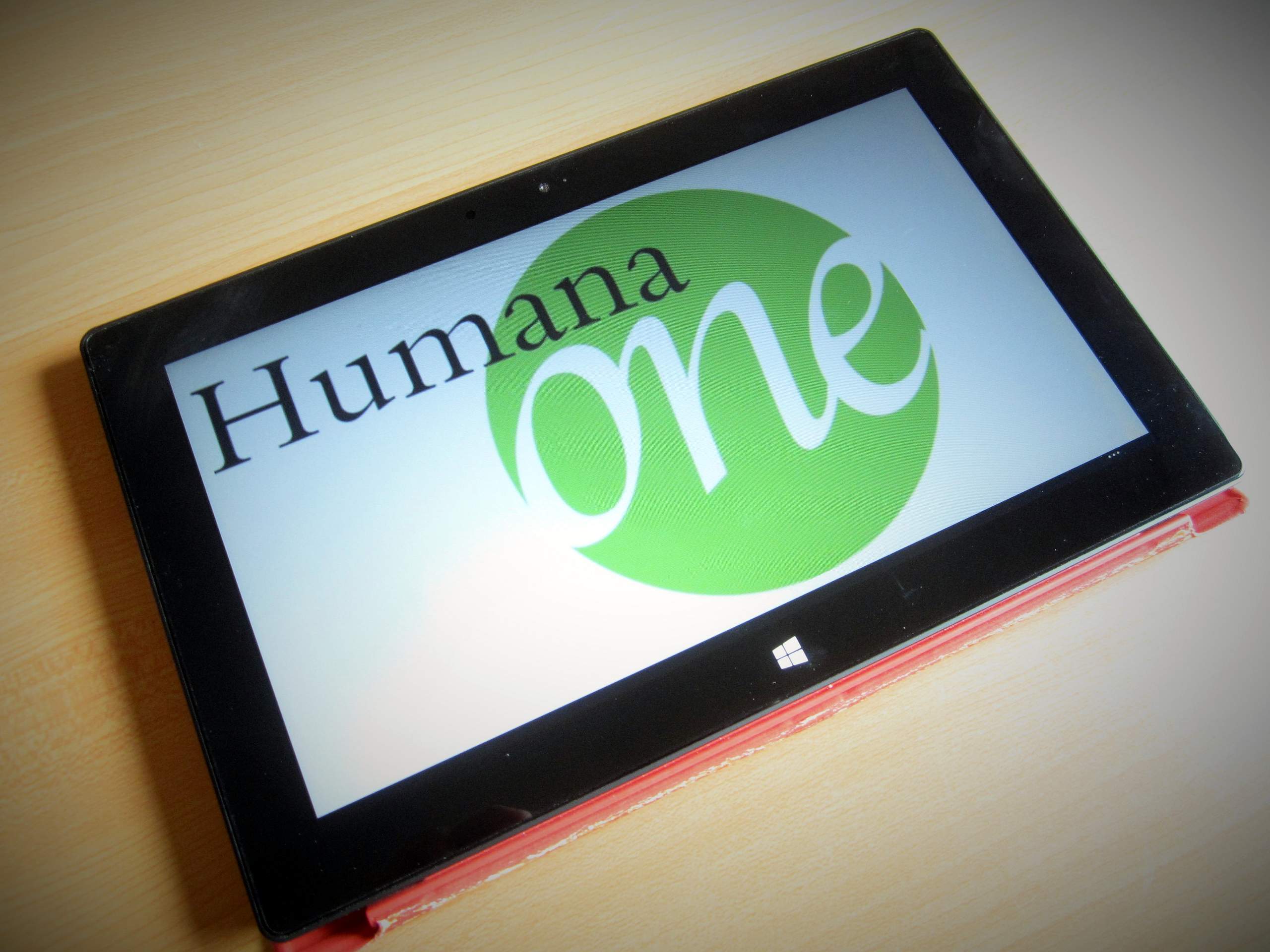 Humana One logo on tablet