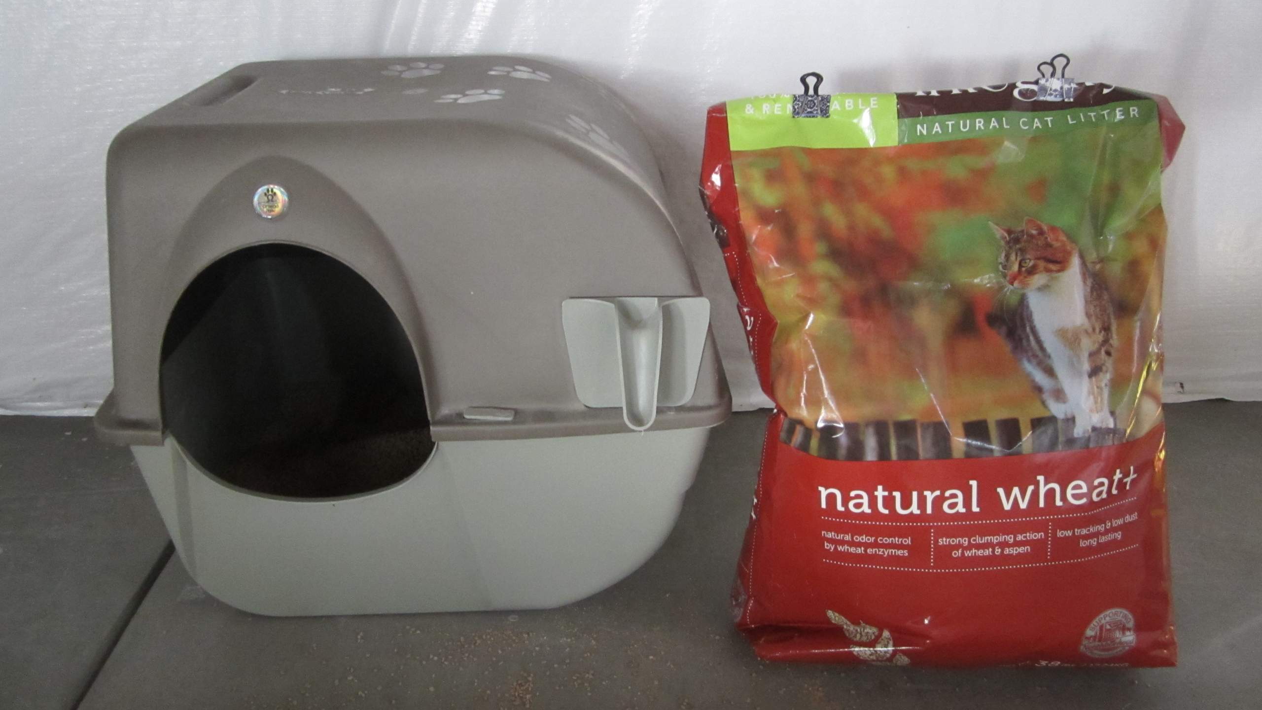 Integrity natural shop cat litter