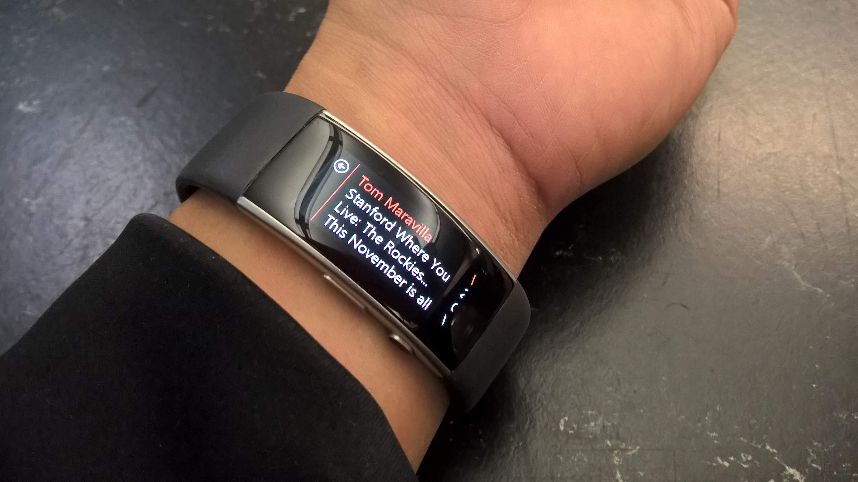 microsoft band 2 sleep tracker