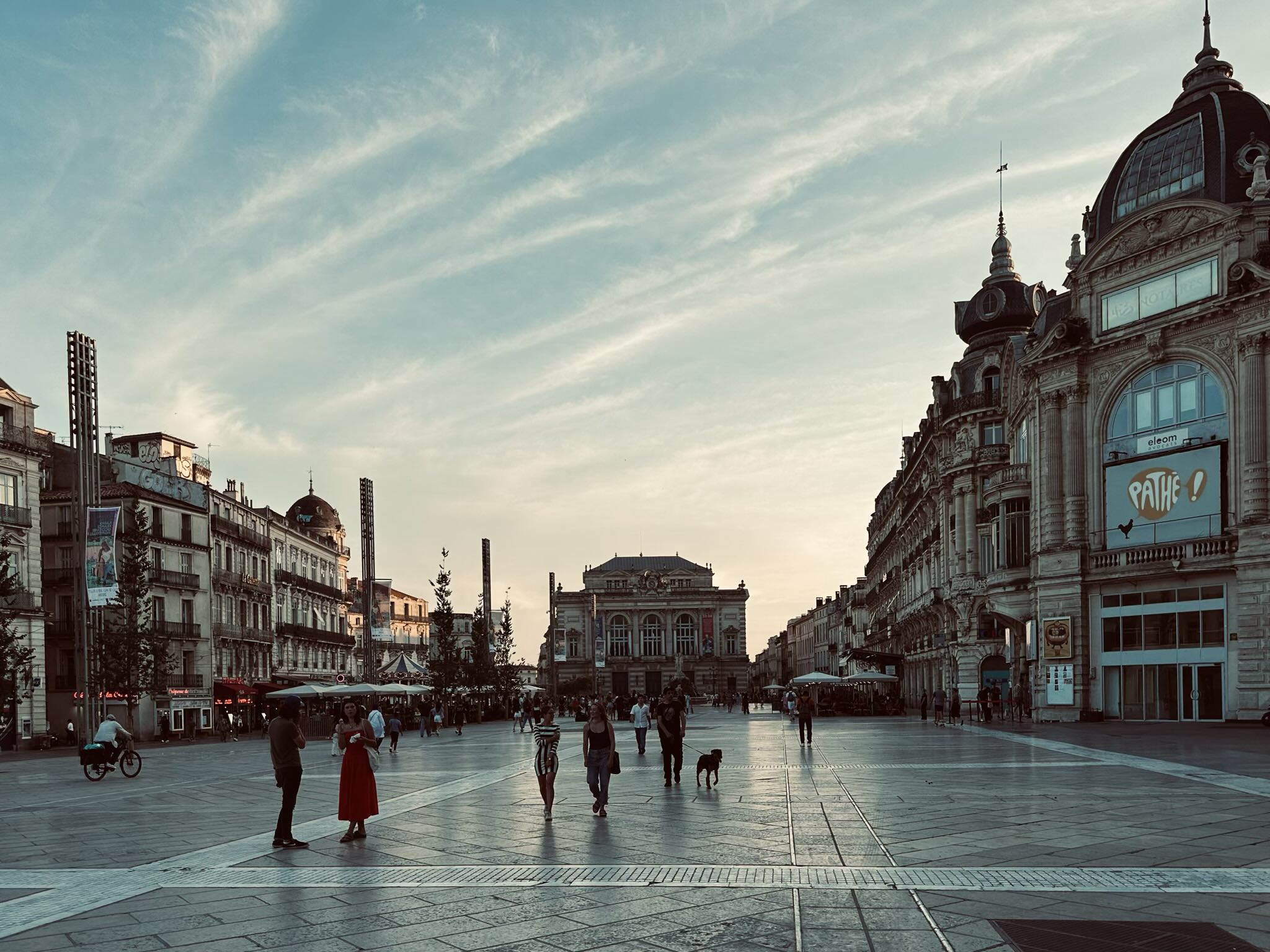 The Place de la Comédie.