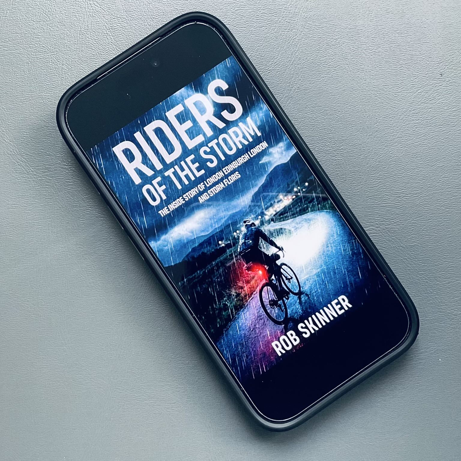 Rob Skinner's book "Riders of the Storm: The Inside Story of London Edinburgh London and Storm Floris."