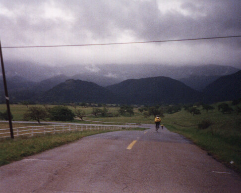 verdant hillsides, 1998 Solvang Double Century