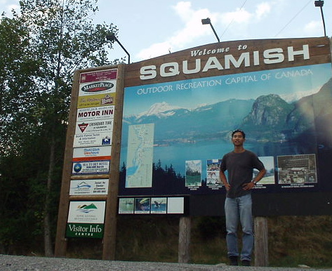 Squamish is the self-proclaimed outdoor recreation capital of Canada.