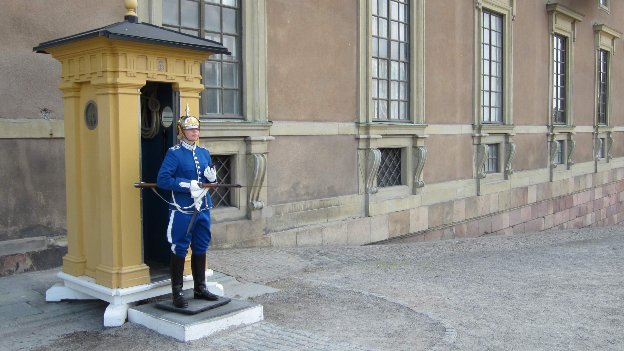 Guardsman at the Royal Palace in Stockholm.
