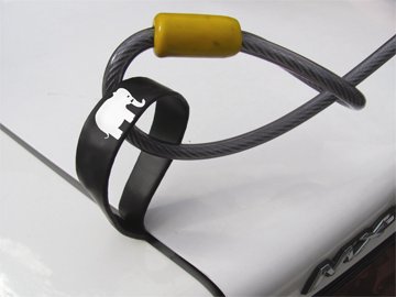 Trunk bike hot sale rack lock