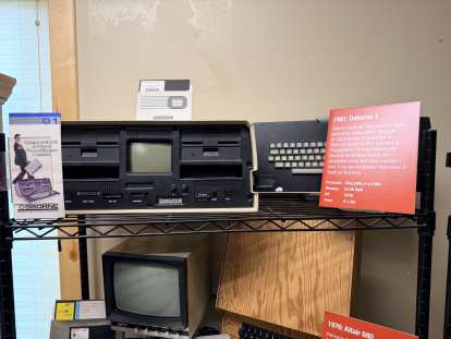 The 1981 Osborne 1 was advertised as the world's first portable computer.