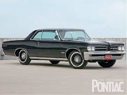 1964 Pontiac GTO, one of the original muscle cars.