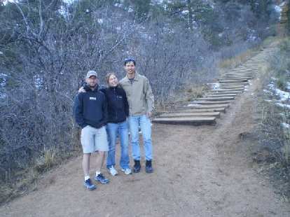 Jeremiah, Lisa and Felix Wong at the Incline. One of these days I want to try to run up it. Photo: Bandy Nuon. Jeremiah, Lisa and Felix Wong at the Incline. One of these days I want to try to run up it.
