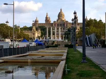 Font Màgica de Montjuic in Barcelona, Spain. Font Màgica de Montjuic in Barcelona, Spain.