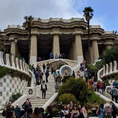 The iconic part of Parque Güell requires an admission ticket nowadays. Most of the rest of the park is still free.