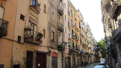 Apartments near Barceloneta. Apartments near Barceloneta.