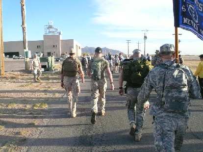 Mile 2: Onward march! Mile 2: Onward march!