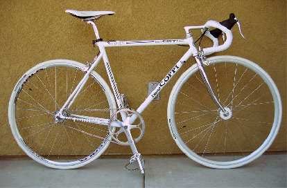 Jack Chou's white Coppi.