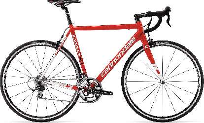 The new Cannondale CAAD10 in red/white.
