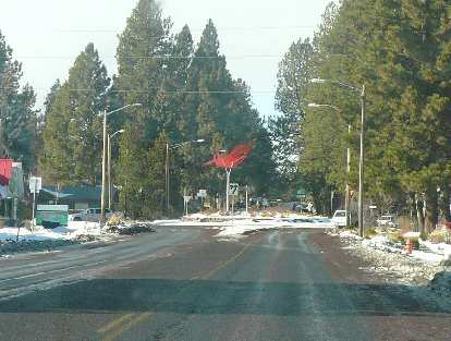 One thing I love about Bend are the numerous artsy traffic circles.