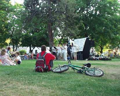 In summer on every Thursday is "Munch 'n' Music" in Drake Park, which is a series of free jazz/blues concerts.  This is such a great town!
