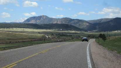 Mile 52: Rolling hills. Mile 52: Rolling hills.