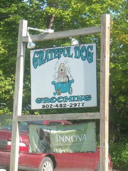 [Mile 490] Grateful Dog Grooming in Hinesburg, Vermont.