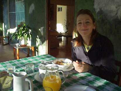 Tori and I had breakfast every day at the Bed & Breakfast. (09 Mar 2007) Tori and I had breakfast every day at the Bed & Breakfast.