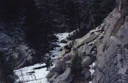 Stream leading to Boulder Falls.