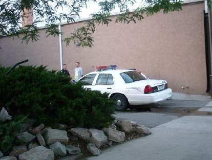 Some random guy got busted.