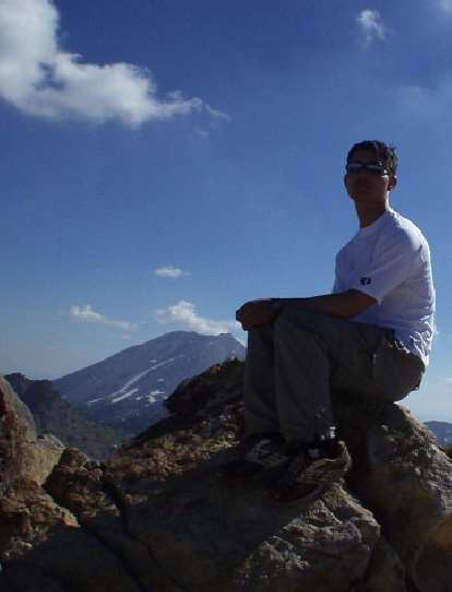 Felix Wong at the top. He's not very good at smiling for self-timed photos!