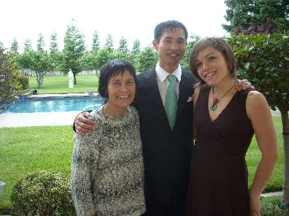 My mom with Leah and me in Stockton. My mom with Leah and me in Stockton.