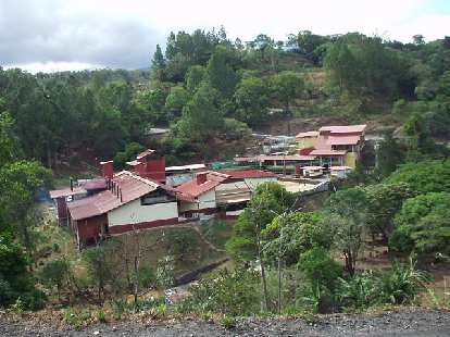 This is the coffee processing facility in Palmira (very near Boquete) for Cafe Ruiz, which won the international award for world''s best coffee 3 out of the last 6 years.