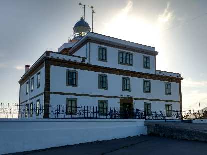 The Faro de Fisterra (Fisterra Lighthouse).