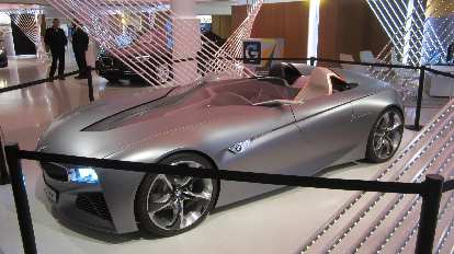 BMW concept car. BMW concept car.