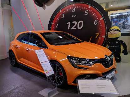 A Renault Megane R.S. A Renault Megane R.S.