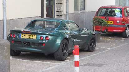 Lotus Elise in Amsterdam.