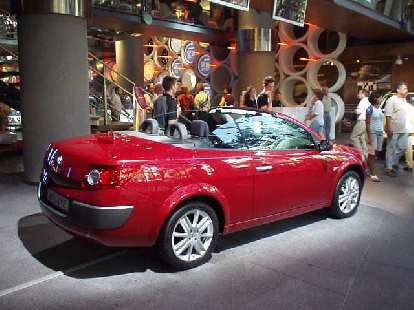 Renault's Megane II Cabriolet was very attractive.  Renault uses the Megane name on an extremely broad range of models!